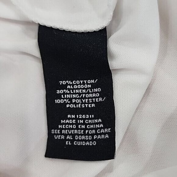 Ronnie Nicole Dress Mini Sleeveless Pink Stripped Ruffled Tiers Women's Large - Picture 5 of 6